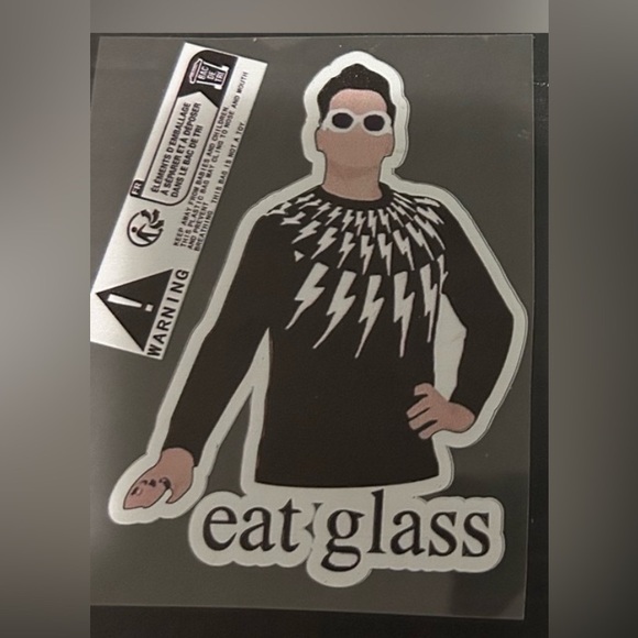 None Other - VINYL STICKER NEW SCHITT’S CREEK DAVID